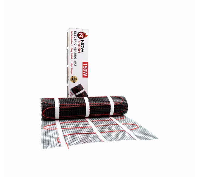 NovaTherm Mat - Electric Underfloor Heating Mat - 1.0m2 - 150watts/m2 - NEM150-150