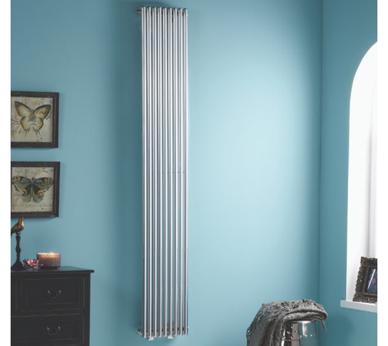 Iridio Vertical Radiator - 1800mm x 500mm - White