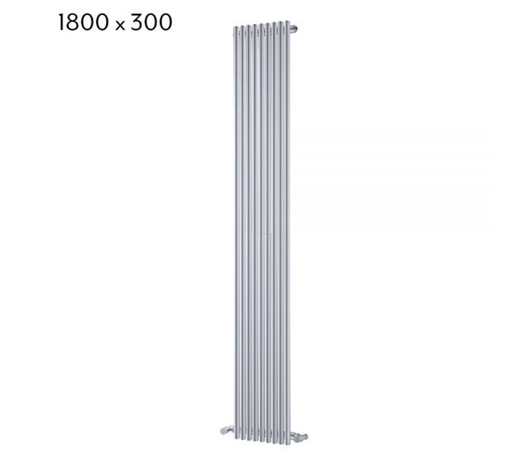 Iridio Vertical Radiator - 1800mm x 500mm - White