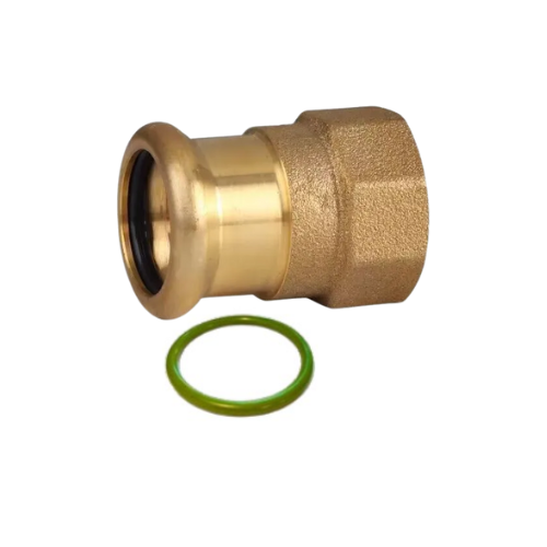 M-Press Fittings - Copper FKM for Solar, High Temp, Compressed Air & Industrial Heating - M-Profile - Press Fit - Female Iron Coupling - 28mm x 1"
