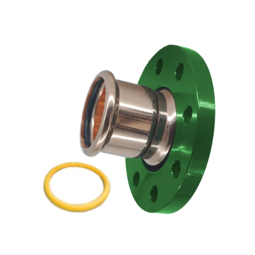 M-Press Fittings - Copper Gas - M-Profile - Press Fit - Bi-Metal Flange - 108mm