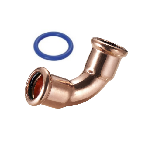 M-Press Fittings - Copper Steam - M-Profile - Press Fit - Equal Elbow - 28mm