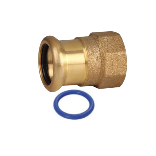 M-Press Fittings - Copper Steam - M-Profile - Press Fit - Female Iron Coupling - 22mm x 3/4"
