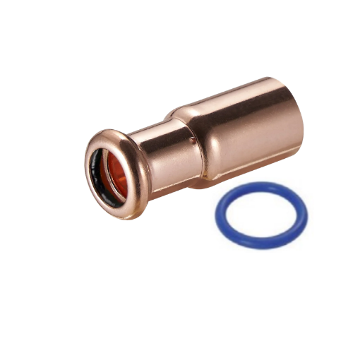 M-Press Fittings - Copper Steam - M-Profile - Press Fit - Fitting Reducer - 22mm x 15mm