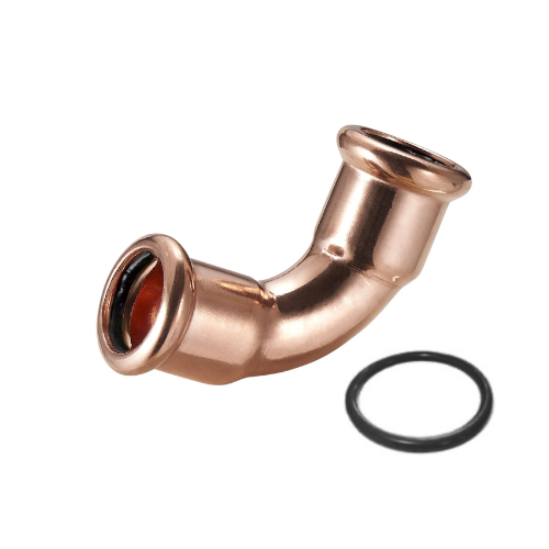 M-Press Fittings - Copper Water - M-Profile - Press Fit - Equal Elbow - 22mm