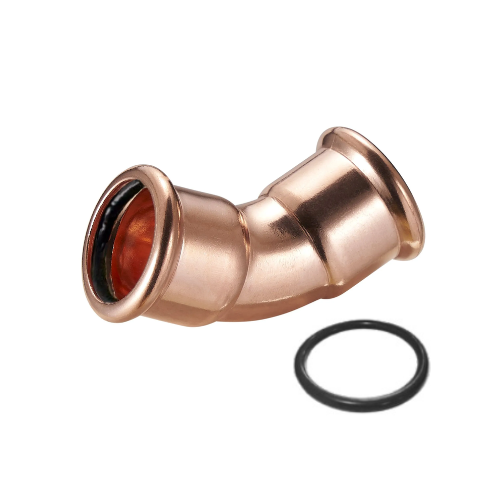 M-Press Fittings - Copper Water - M-Profile - Press Fit - Obtuse Bend - 42mm
