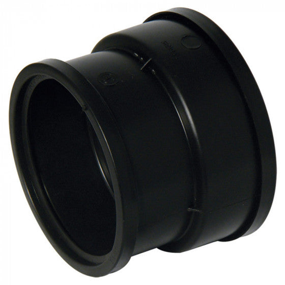 FloPlast 110mm Underground Drainage - Hepsleeve Clay Double Socket Adaptor - D101