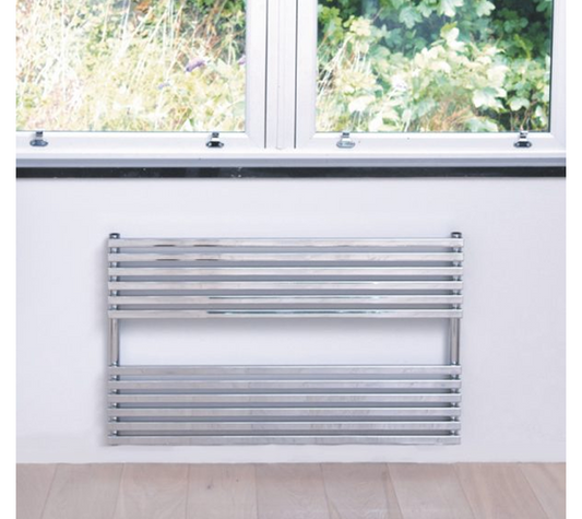 Oxfordshire Towel Radiator - Chrome