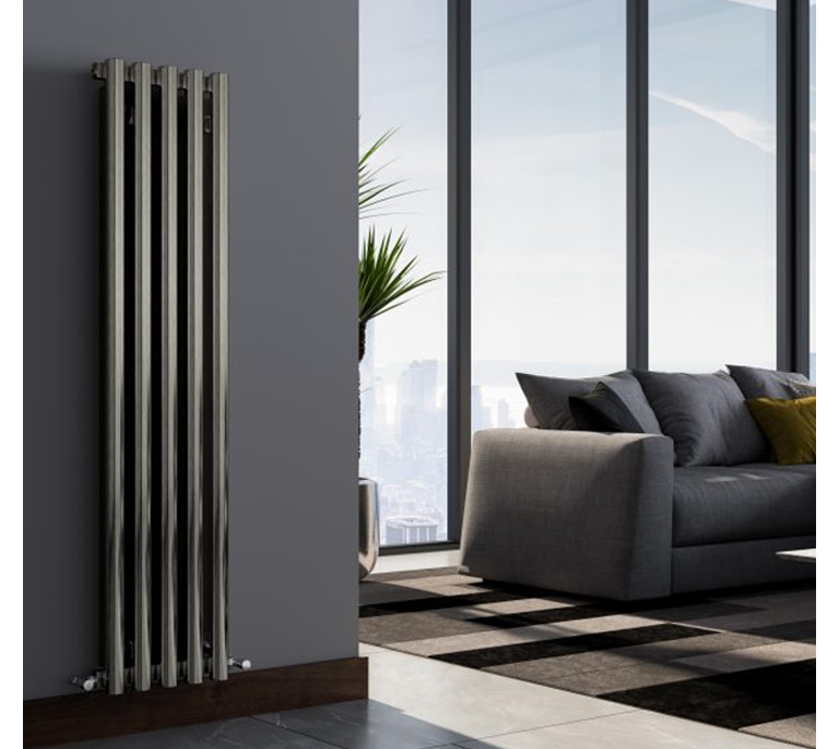 Oxshott Horizontal Radiator - 600mm x 975mm - Black