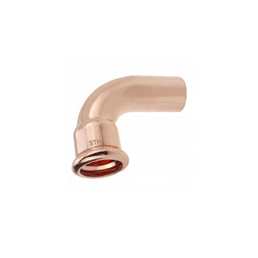 Press Fit Street Elbow - M Profile - Water - 28mm