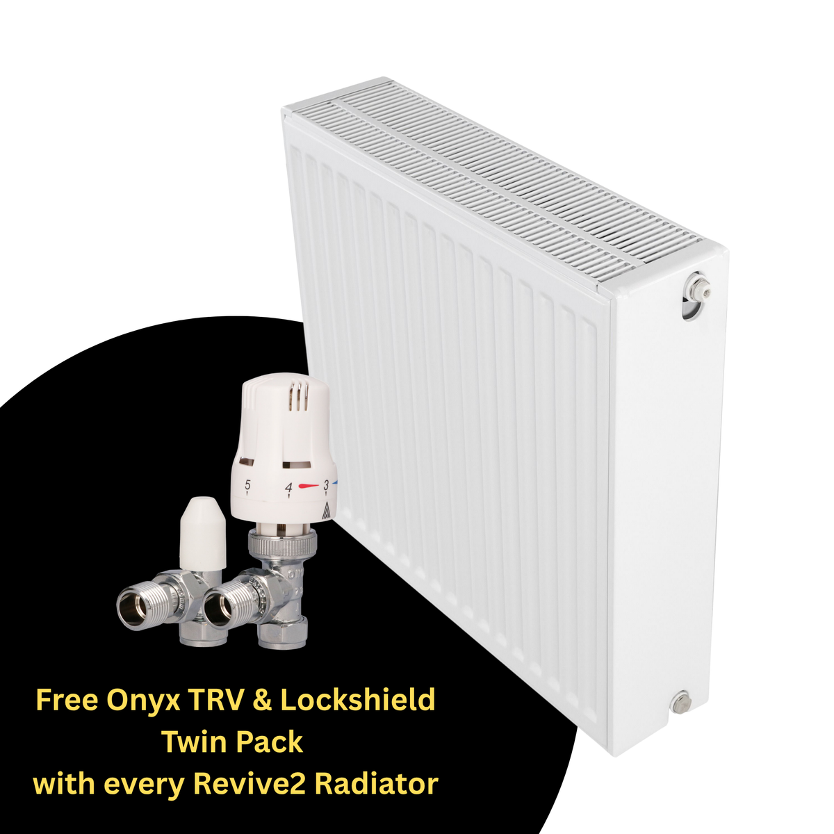 Revive2 Compact Radiator - Triple Panel K3 - 700mm x 900mm