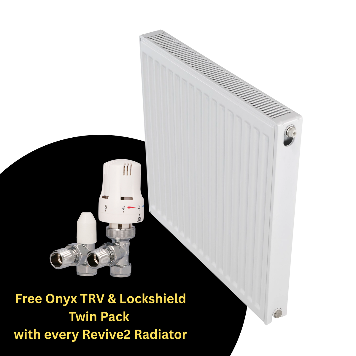 Revive2 Compact Radiator - Double Panel P+ - 700mm x 900mm