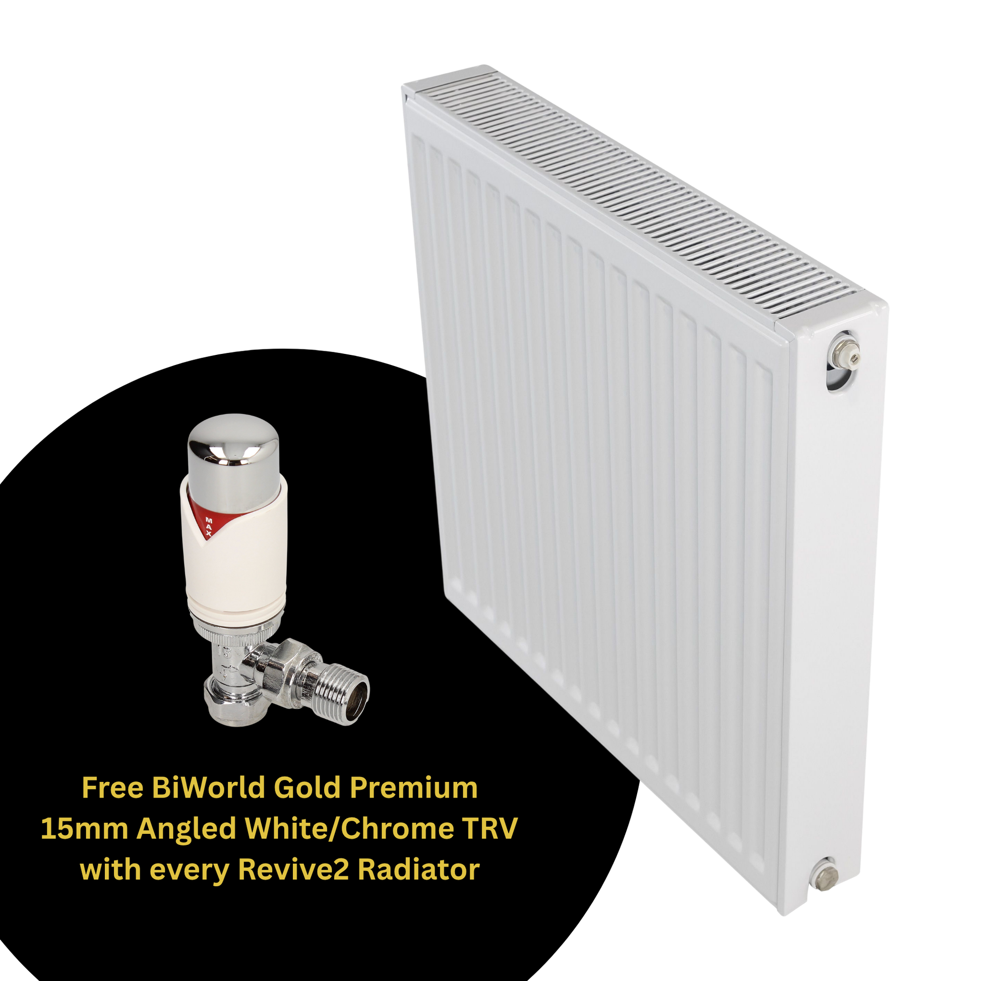 Revive2 Compact Radiator - Double Panel K2 - 700mm x 1600mm