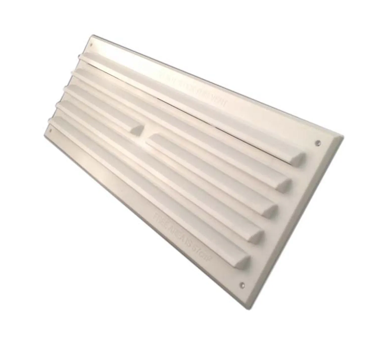 Airflow Surface Mounted Vent - 9" x 3" White