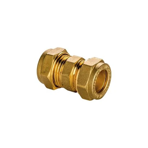 Brass Compression - Slip Coupling - 22mm