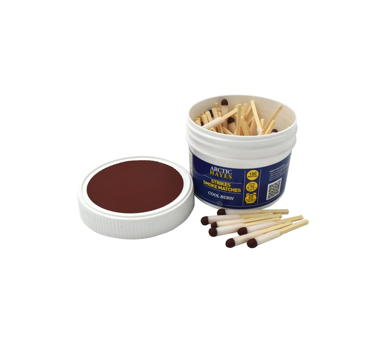 Arctic Hayes Smoke Matches - Tub of 100 - 333000B