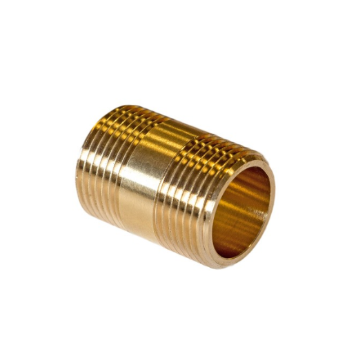 Brass - Spacer Nipple - 3/8"