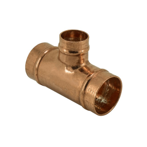 Solder Ring - Branch Reducing Tee - 42mm x 42mm x 22mm