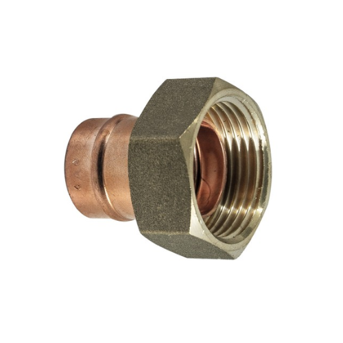 Solder Ring - Straight Tap Connector - 15mm x 1/2"