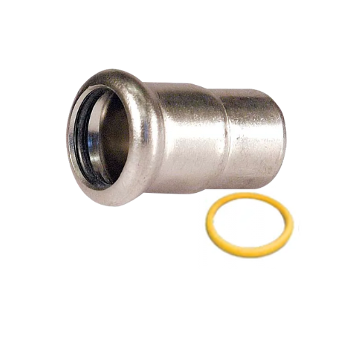 M-Press Fittings - Stainless Steel 316 Gas - M-Profile - Press Fit - End Cap - 42mm