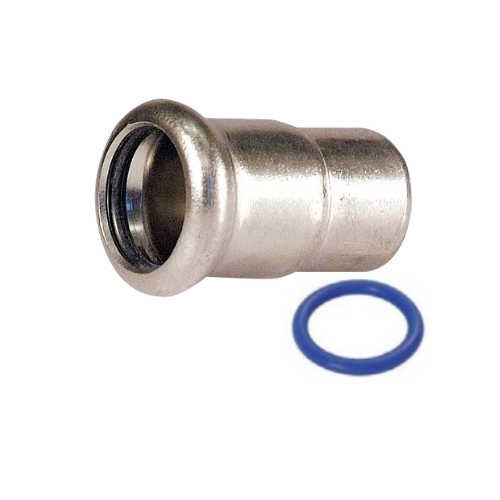 M-Press Fittings - Stainless Steel 316 Steam - M-Profile - Press Fit - End Cap - 15mm