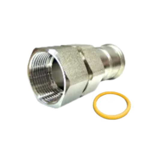 M-Press Fittings - Stainless Steel 316 Gas - M-Profile - Press Fit - Female Union with Flat Seal - 28mm x 1"