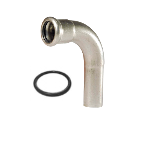 M-Press Fittings - Stainless Steel 304 Water - M-Profile - Press Fit - Street Elbow - 108mm