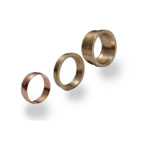 Brass Compression - Three Part Reducing Set - 54mm x 35mm