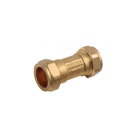 DZR Brass Single Check Valve - 15mm - WRAS Approved