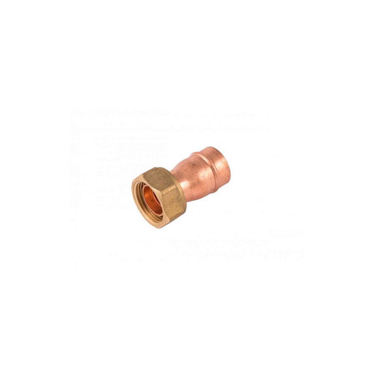 Solder Ring Straight Tap Connector 22mm x 3/4"